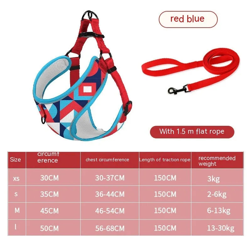 Purrfect Pet Kingdom® - Pet Hand Holding Rope Vest-style Dog Reflective - Dog Harness