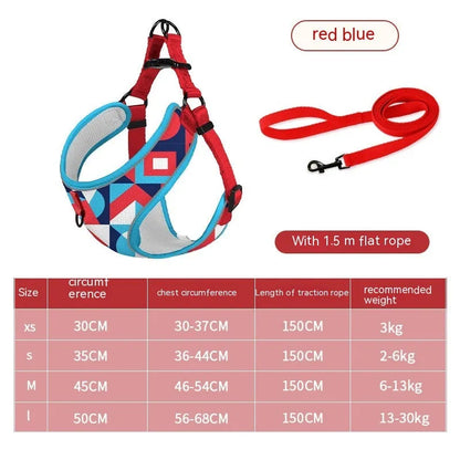 Purrfect Pet Kingdom® - Pet Hand Holding Rope Vest-style Dog Reflective - Dog Harness