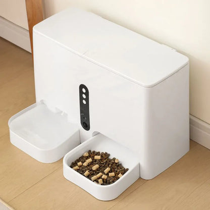 Purrfect Pet Kingdom® - Pet Intelligent Feeding And Drinking All-in-one Machine - Auto Feeders