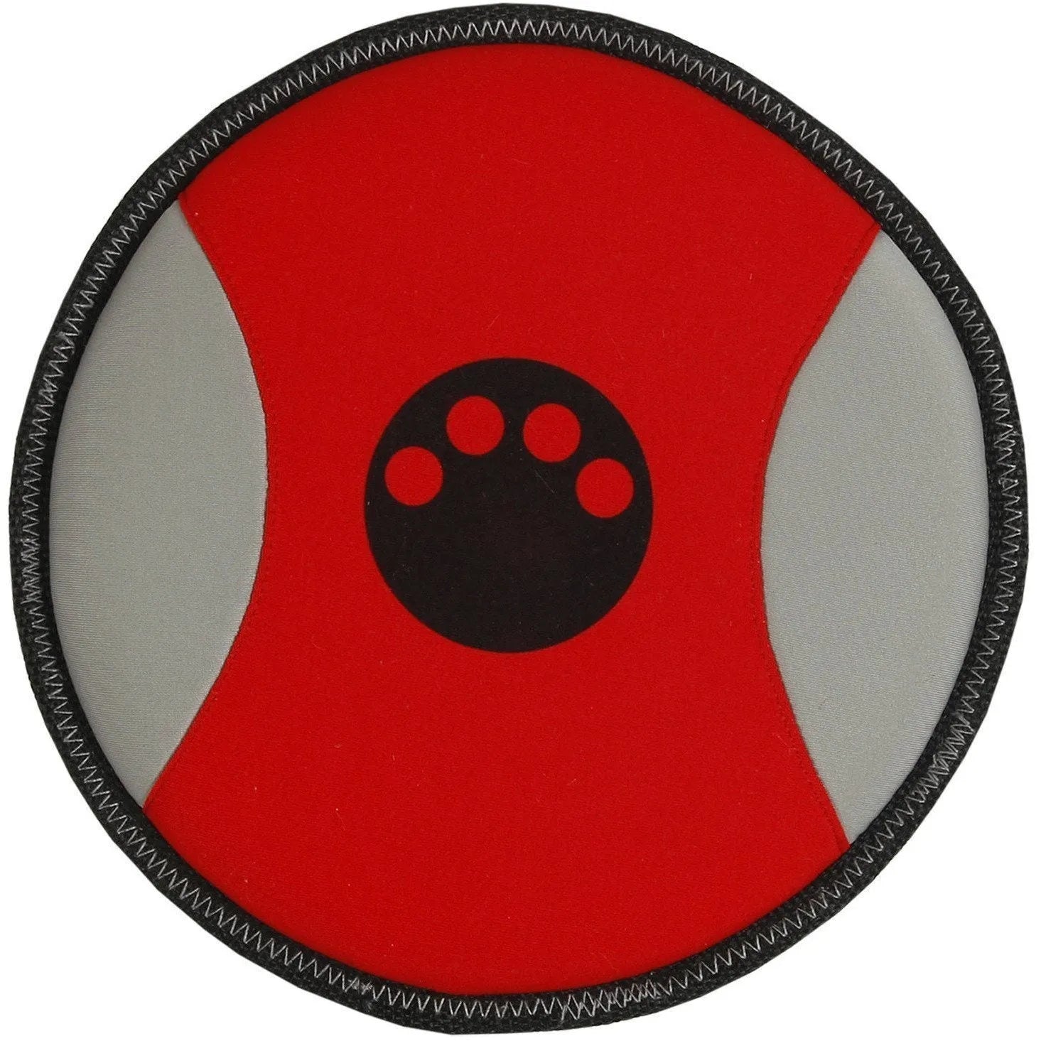 Purrfect Pet Kingdom Neoprene Frisbee by Pet Life, colorful dog toy, perfect for outdoor play, priced at $12.99.