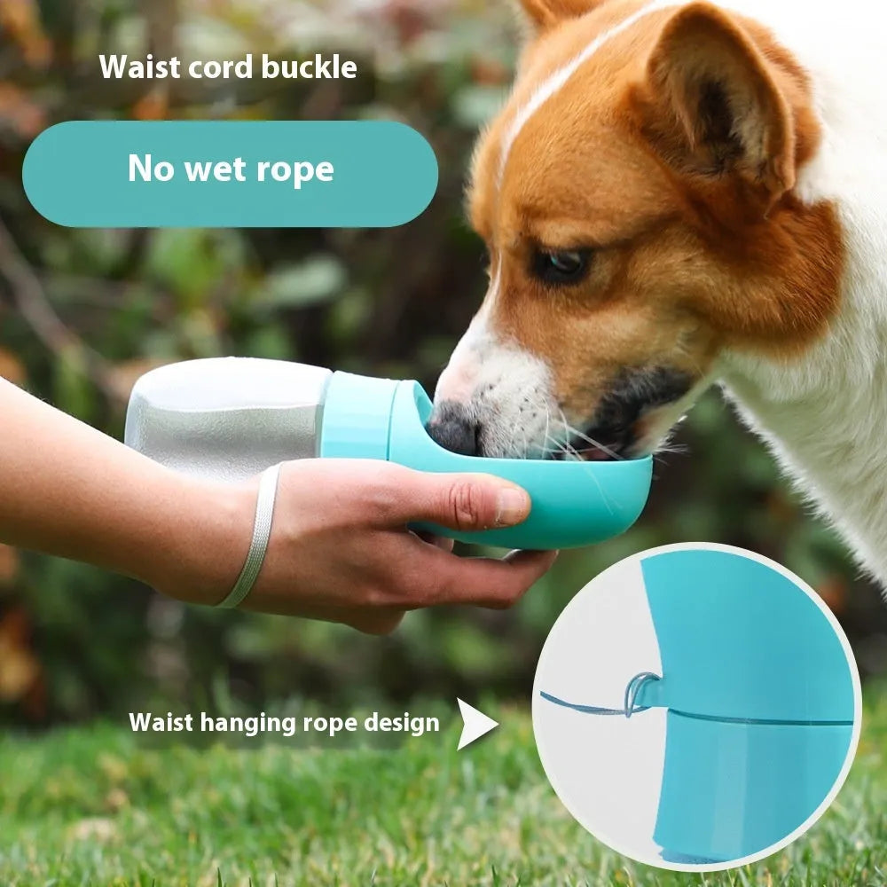 Purrfect Pet Kingdom® - Pet Portable Cup Outdoor Water Feeding Light Type Kettle - Dog Travel Bowls