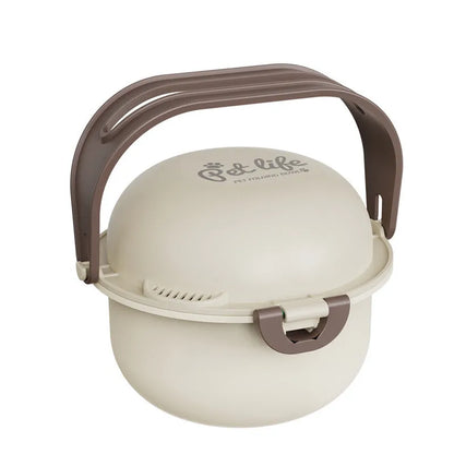 Purrfect Pet Kingdom® - Pet Portable Folding Outdoor Dog Feeding Drinking Bowl - Dog Travel Bowls