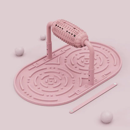 Purrfect Pet Kingdom® - Pet Puzzle Food Leakage Toy Cat And Dog Slow Silicone Pad - Slow Feeder Bowls