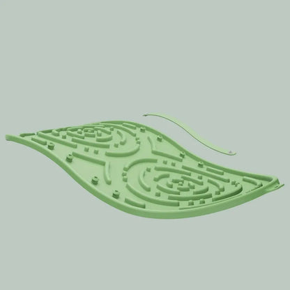 Purrfect Pet Kingdom® - Pet Puzzle Food Leakage Toy Cat And Dog Slow Silicone Pad - Slow Feeder Bowls