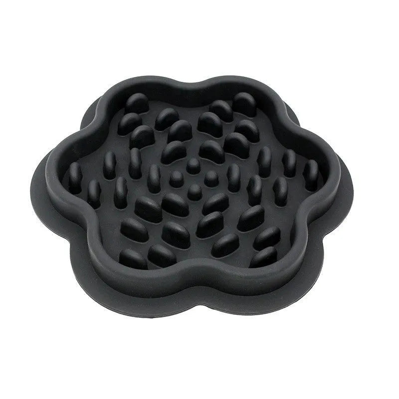 Purrfect Pet Kingdom® - Pet Silicone Slow-feeding Bowl, Non-slip Dog Bowl, Cat Bowl, - 0