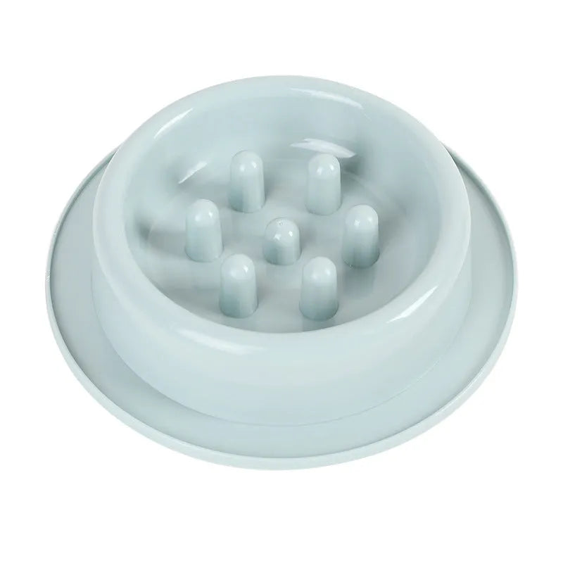 Purrfect Pet Kingdom® - Pet Slow Eating Feeder Dog Feeding Food Bowls Anti-Chocking - Slow Feeder Bowls
