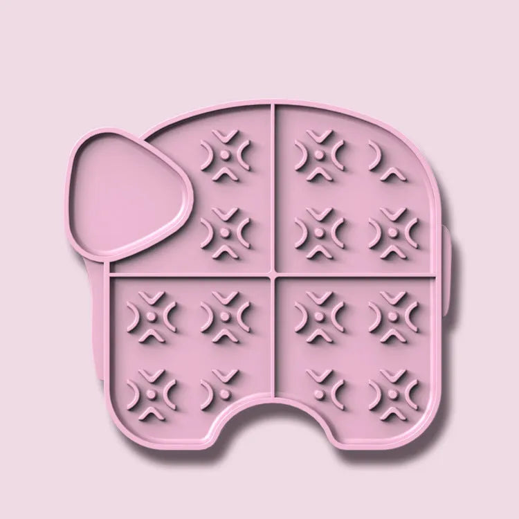 Purrfect Pet Kingdom® - Pet Slow Food Pad Licking Pad Suction Cup Silicone - Slow Feeder Bowls