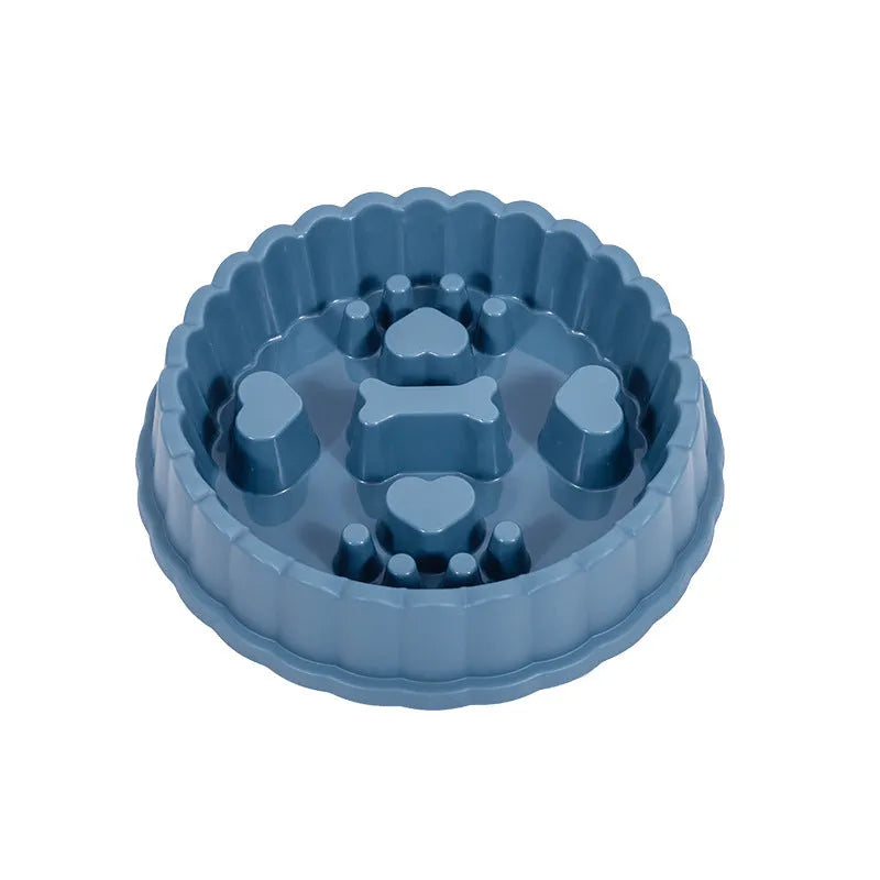 Purrfect Pet Kingdom® - Pet Supplies Dog Cat Anti Choking Feeding Food Bowls Puppy - Slow Feeder Bowls