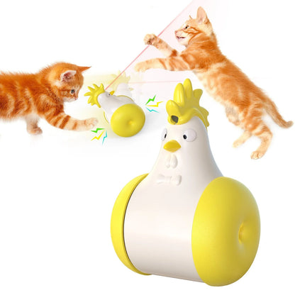 Purrfect Pet Kingdom® - Pet Supplies New Sound-emitting Laser Electric Tumbler Cat - Cat Toys