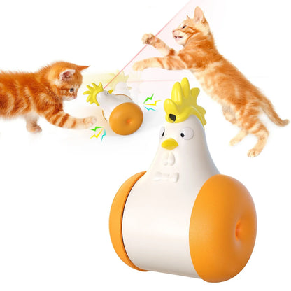Purrfect Pet Kingdom® - Pet Supplies New Sound-emitting Laser Electric Tumbler Cat - Cat Toys