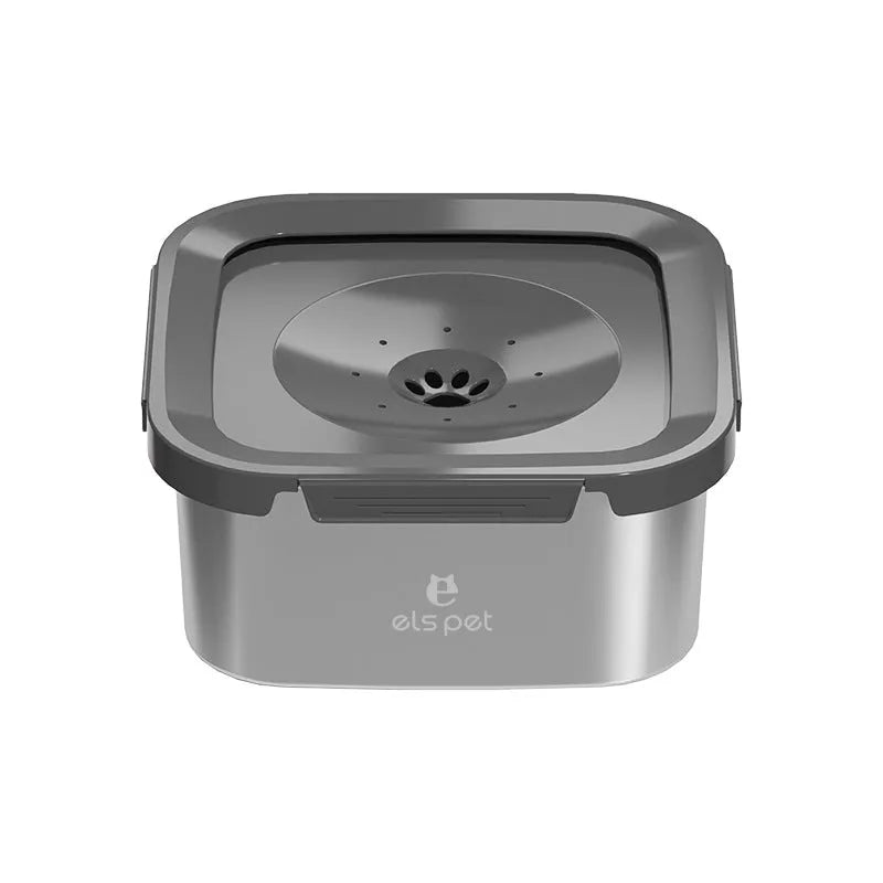 Purrfect Pet Kingdom® - Pet Water Bowl Stainless Steel Floating Bowl Water Feeder - Water Dispensers