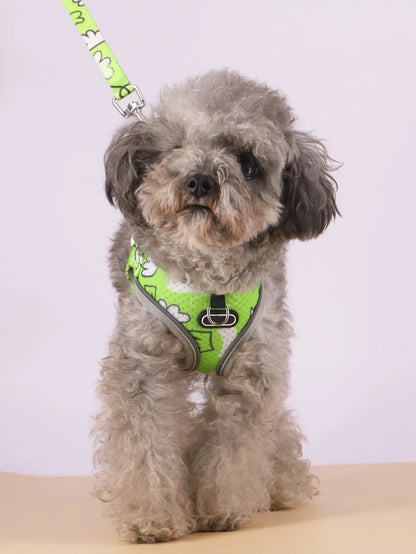 Purrfect Pet Kingdom® - Pet's Chest-back Traction Dog Walking Chest Strap - 0