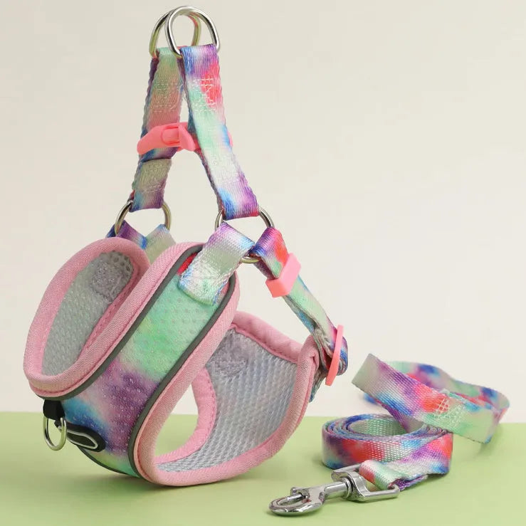 Purrfect Pet Kingdom® - Pet's Chest-back Traction Dog Walking Chest Strap - 0