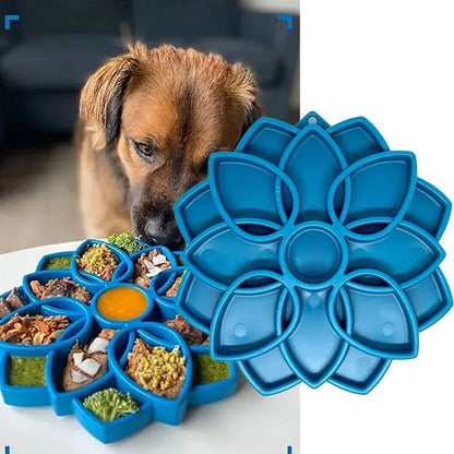 Purrfect Pet Kingdom® - Popular Spot Pet Slow Food Tray Easy To Clean - Bowls