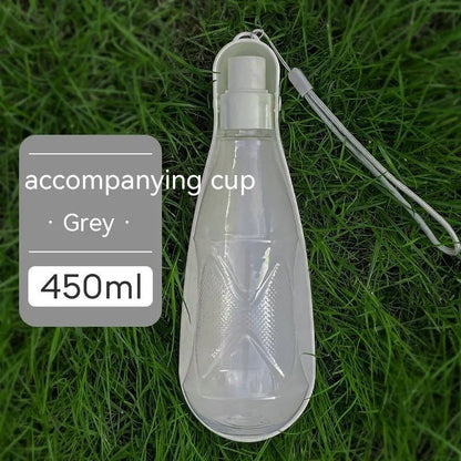 Purrfect Pet Kingdom® - Portable 550ml Folding Dog Water Bottle for Outdoor Walks - Dog Travel Accessories