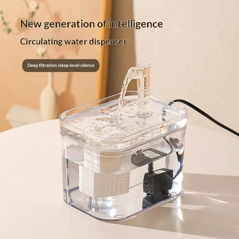 Purrfect Pet Kingdom® - Portable Automatic Circulating Cat Water Fountain - Water Fountains