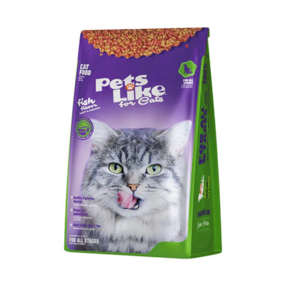 Purrfect Pet Kingdom® - Premium Fish Flavor Dry Cat Food For All Life Stages 16 Lbs