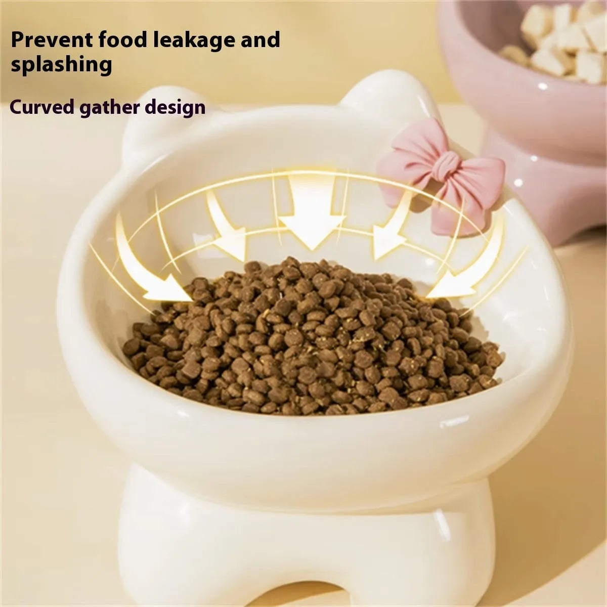 Purrfect Pet Kingdom® - Protect The Cervical Vertebrae, Not Easy To Tip Over, And - Bowls