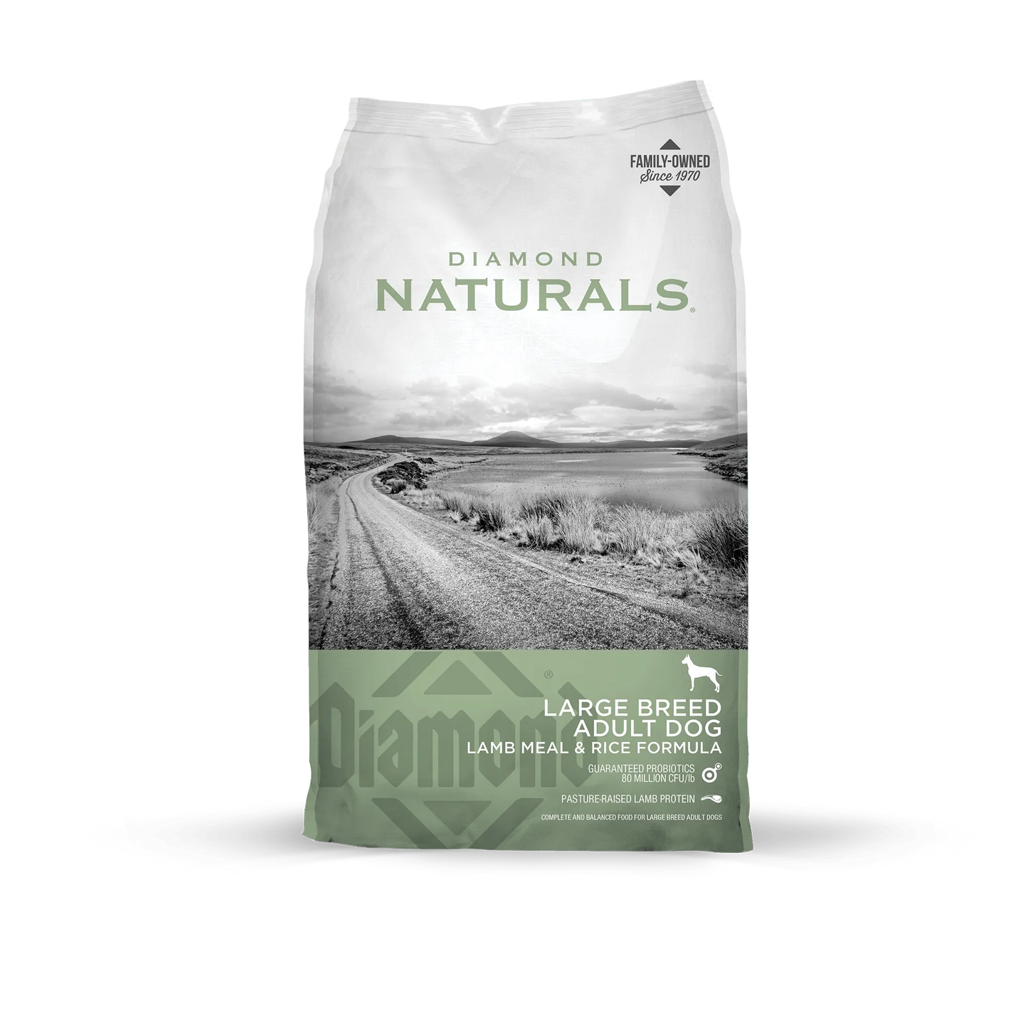 Purrfect Pet Kingdom - Purrfect Pet Kingdom  Diamond Natural Adult Large Breed Lamb and Rice Dry Dog Food (40lb) - Food