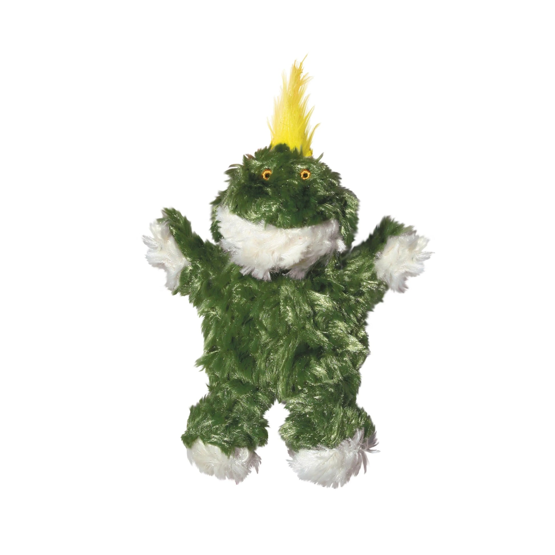 Small green Purrfect Pet Kingdom KONG Dr Noyz Frog dog toy, plush and perfect for playful dogs, priced at $3.99.