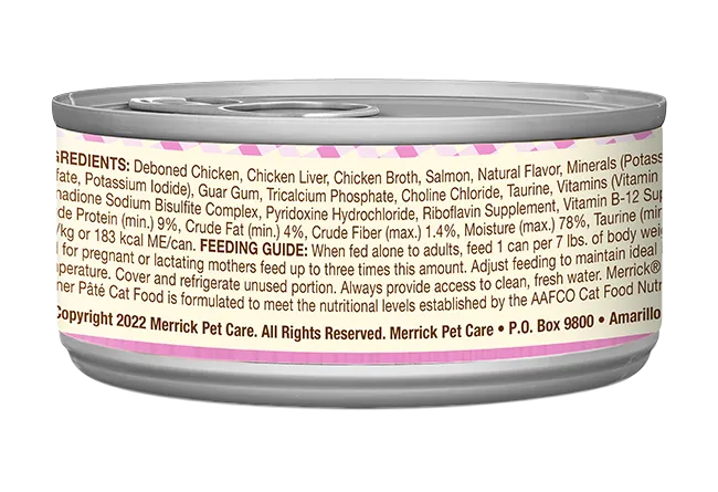 Purrfect Pet Kingdom - Purrfect Pet Kingdom  Merrick Purrfect Bistro Grain Free Kitten Chicken Pate Cat Food (3oz) - Food