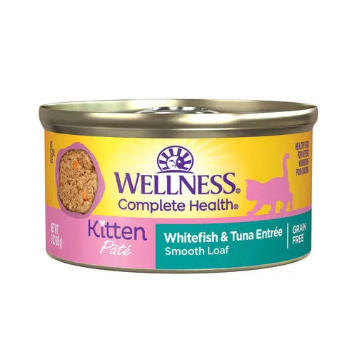 Purrfect Pet Kingdom - Purrfect Pet KingdomWellness Complete Health Kitten Whitefish and Tuna Pate Wet Cat Food (3oz) - Food