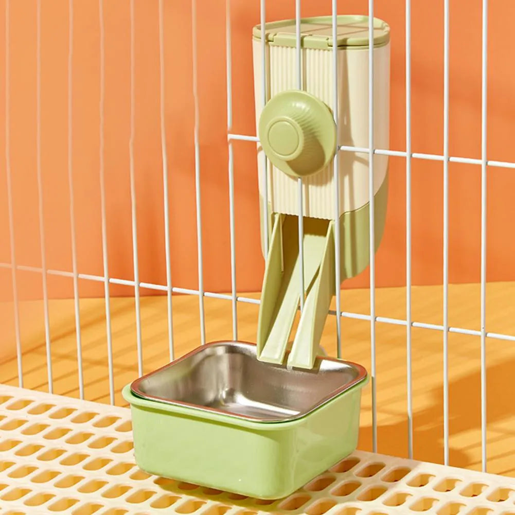 Purrfect Pet Kingdom - Rabbit Bowl Pet Feeding Kit Feeder - 0