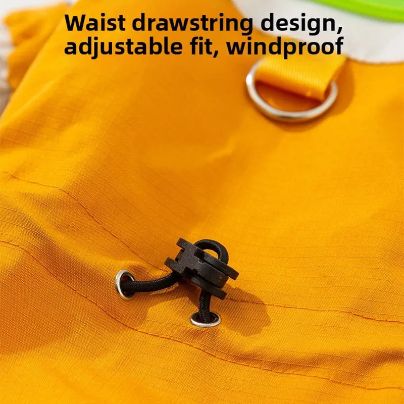 Purrfect Pet Kingdom® - Reflective Color Block Dog Jumpsuit, Waterproof Four-legged - 4