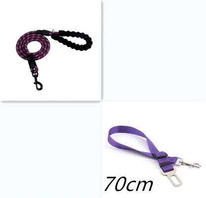 Purrfect Pet Kingdom® - Reflective Dog Leash Nylon Pet Dog Leash Rope For Small - Dog Leashes