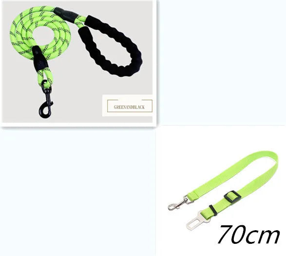 Purrfect Pet Kingdom® - Reflective Dog Leash Nylon Pet Dog Leash Rope For Small - Dog Leashes