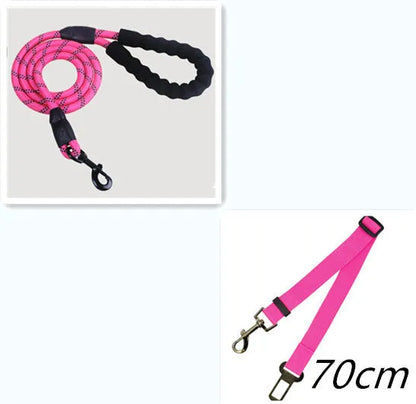 Purrfect Pet Kingdom® - Reflective Dog Leash Nylon Pet Dog Leash Rope For Small - Dog Leashes