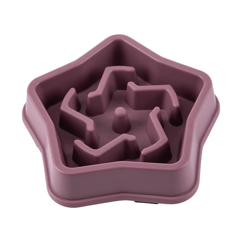 Purrfect Pet Kingdom® - Rough Plastic Pet At The Bottom To Avoid Choking Slow - Slow Feeder Bowls