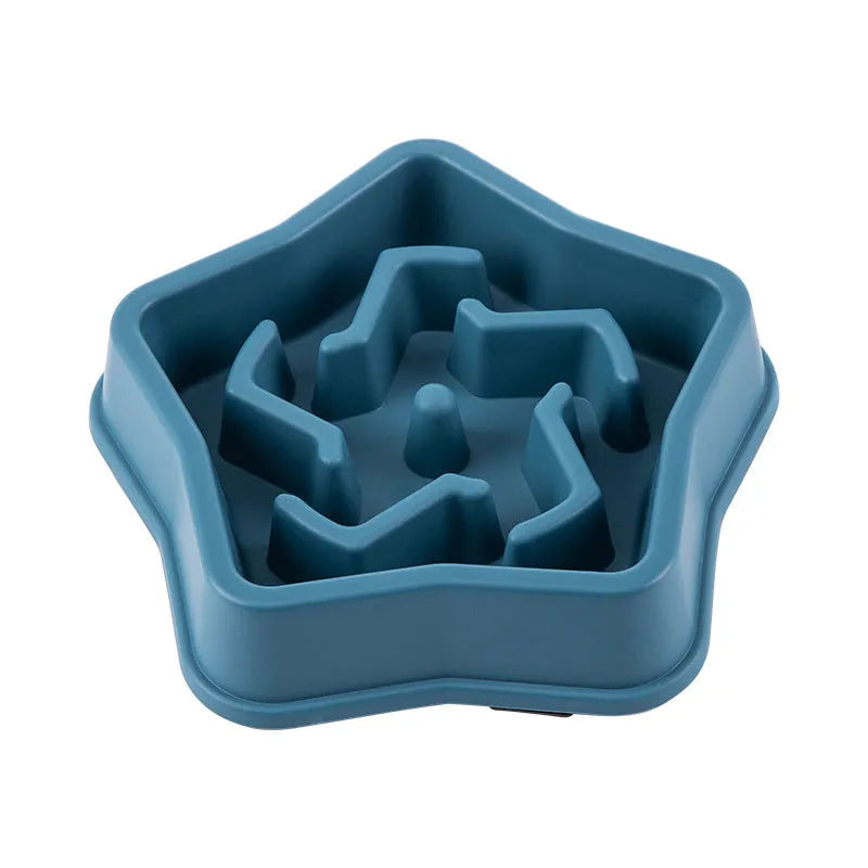 Purrfect Pet Kingdom® - Rough Plastic Pet At The Bottom To Avoid Choking Slow - Slow Feeder Bowls