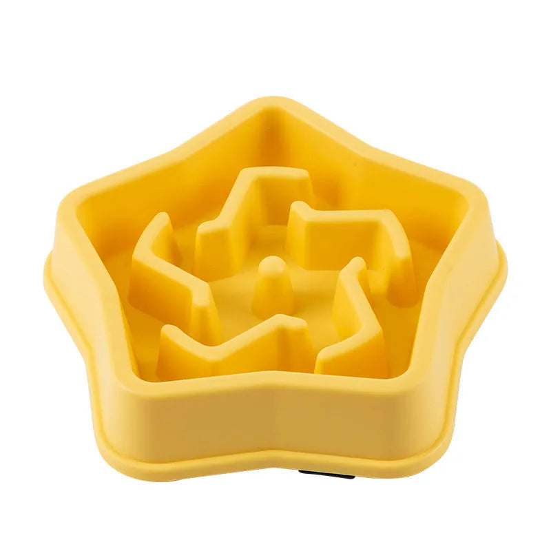 Purrfect Pet Kingdom® - Rough Plastic Pet At The Bottom To Avoid Choking Slow - Slow Feeder Bowls