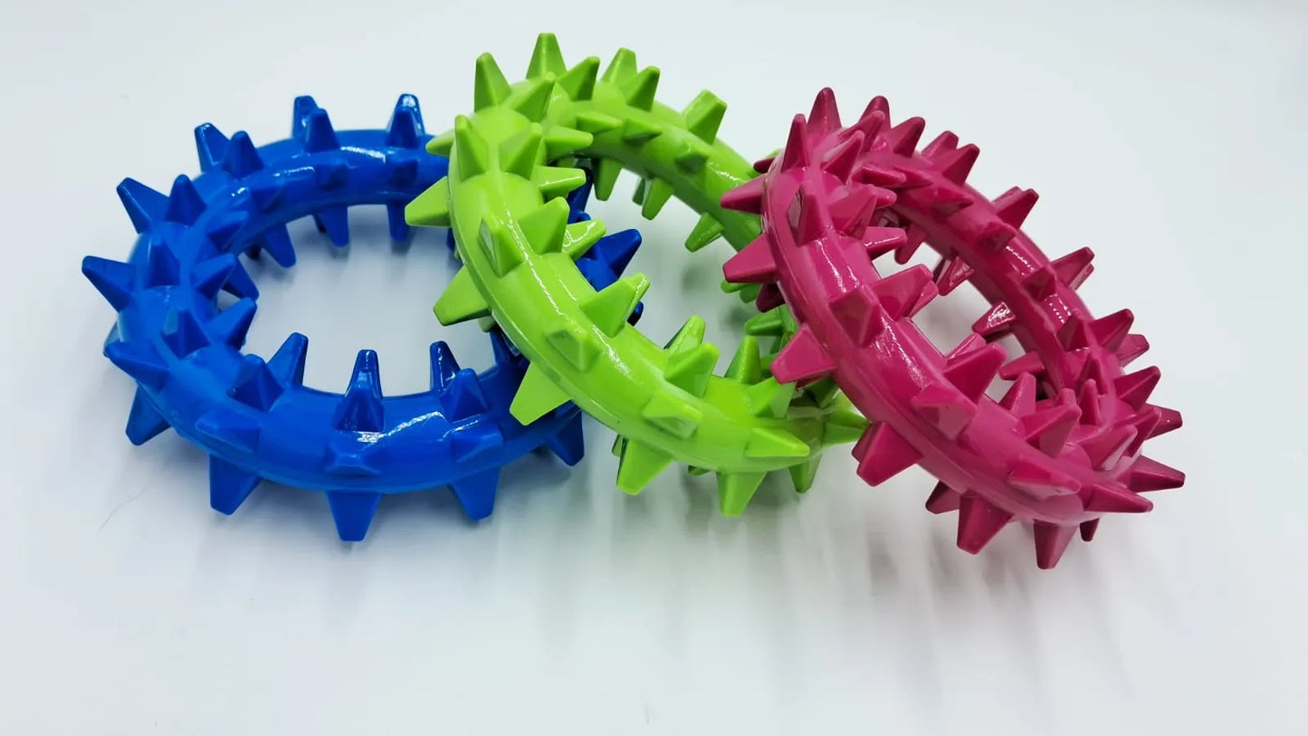 Purrfect Pet Kingdom® - Royal Spikez Interactive Rubber Chew Toy for Active Dogs 58 - Dog Toys