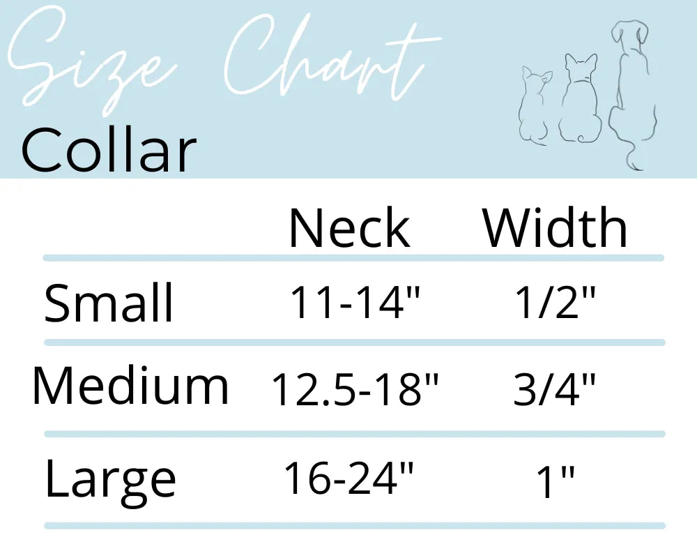 Purrfect Pet Kingdom - Sea La Vie Padded Neoprene Dog Collar for Supreme Comfort - Standard Collars