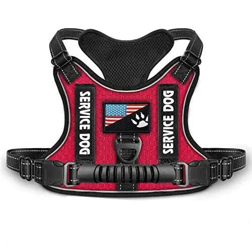 Purrfect Pet Kingdom® - Shock Absorption Comfortable Night Vision Reflective Pet - Dog Harness