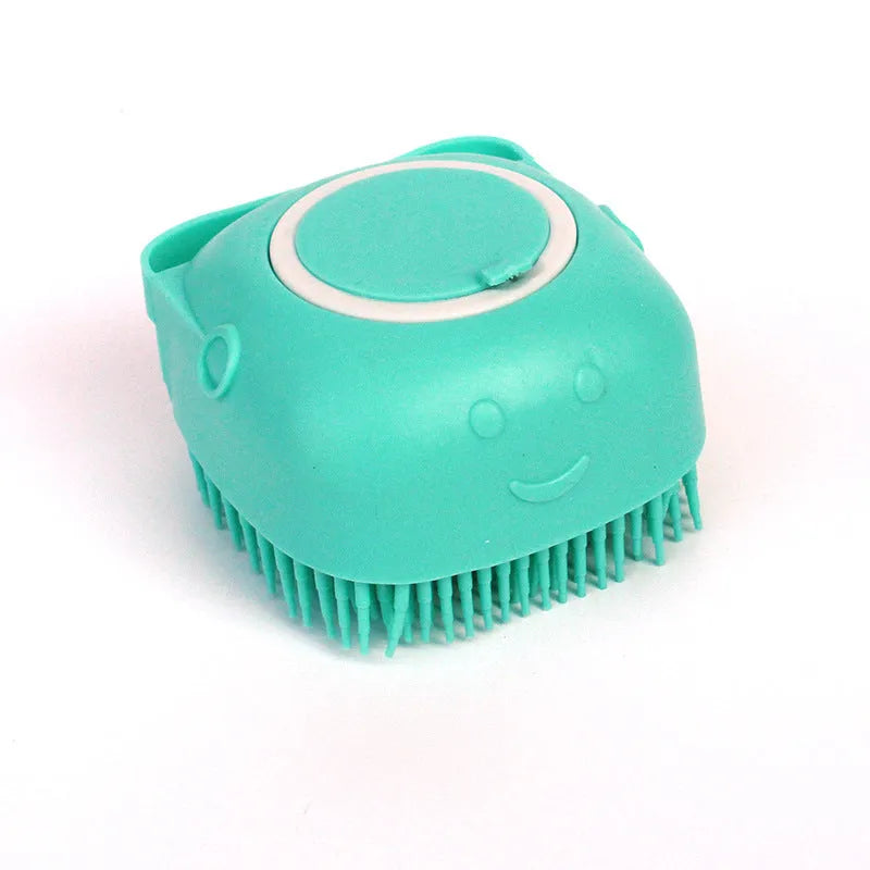 Purrfect Pet Kingdom® - Silicone Dog Bath Massage Gloves Brush Pet Cat Bathroom - Brushes