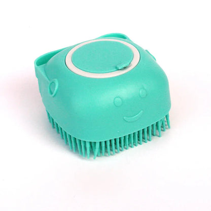 Purrfect Pet Kingdom® - Silicone Dog Bath Massage Gloves Brush Pet Cat Bathroom - Brushes