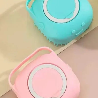 Purrfect Pet Kingdom® - Silicone Dog Bath Massage Gloves Brush Pet Cat Bathroom - Brushes