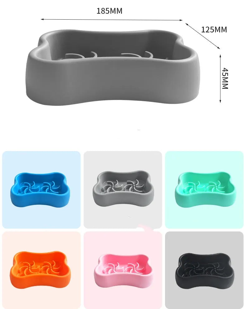 Purrfect Pet Kingdom® - Silicone Food Grade Dog Bowl - Bowls