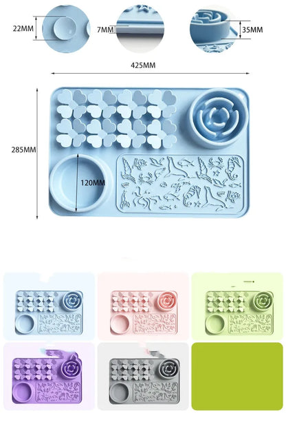 Purrfect Pet Kingdom® - Silicone Food Grade Dog Bowl - Bowls