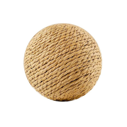 Purrfect Pet Kingdom® - Sisal Ball Oversized Cat Toy Self-Hi Relieving Stuffy - Cat Toys