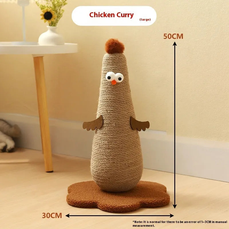 Purrfect Pet Kingdom® - Sisal Wear-resistant And Non Falling Vertical Cat Scratch - Cat Scratchers