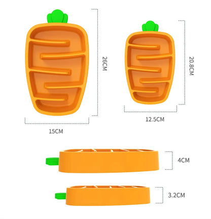 Purrfect Pet Kingdom® - Slow Feeder Dog Bowl, Dog Food Bowl For Small & Medium-Sized - Slow Feeder Bowls
