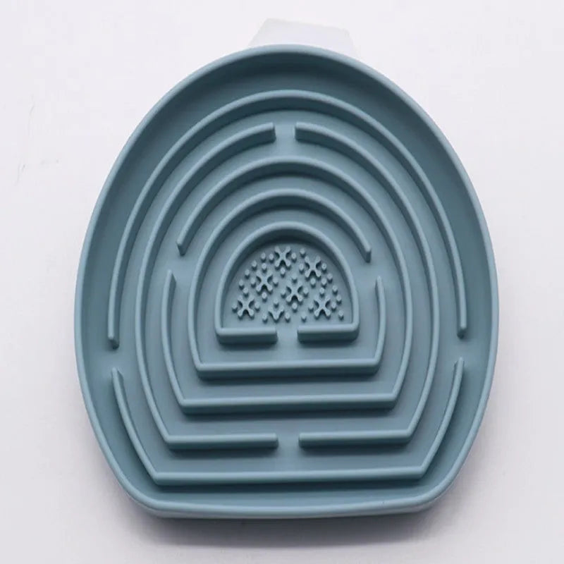 Purrfect Pet Kingdom® - Slow Food Anti-choke Silicone With Suction Cup Pet Food - Slow Feeder Bowls