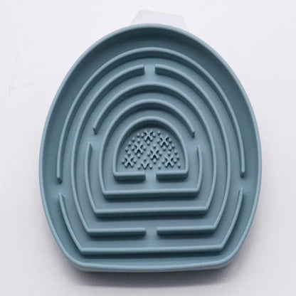 Purrfect Pet Kingdom® - Slow Food Anti-choke Silicone With Suction Cup Pet Food - Slow Feeder Bowls