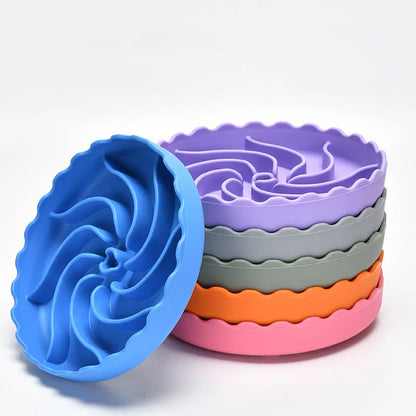 Purrfect Pet Kingdom® - Slow Food Bowl For Dogs Food Grade Silicone Bowl For Slow - 4