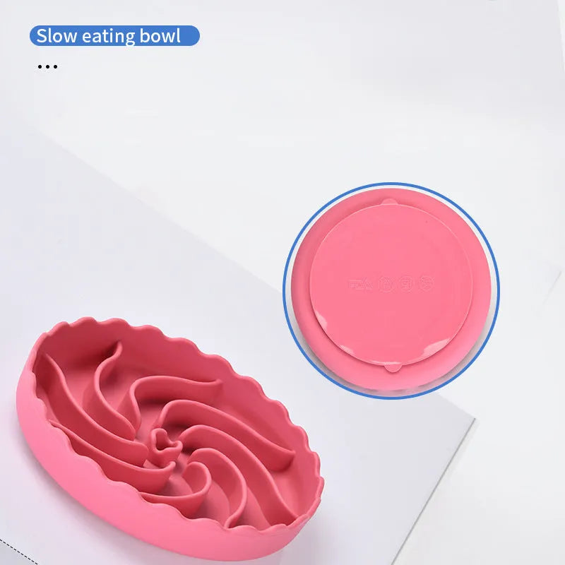 Purrfect Pet Kingdom® - Slow Food Bowl For Dogs Food Grade Silicone Bowl For Slow - Slow Feeder Bowls