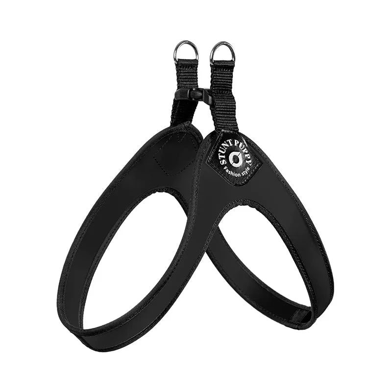 Purrfect Pet Kingdom® - Small Dog Leather Chest Strap - Dog Harness